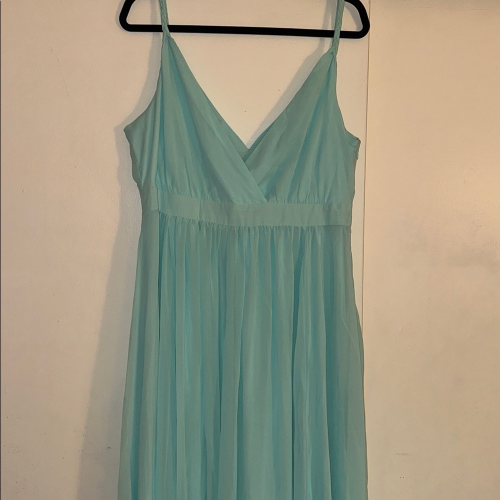 Eva Mendes for New York & Company Aqua Dress